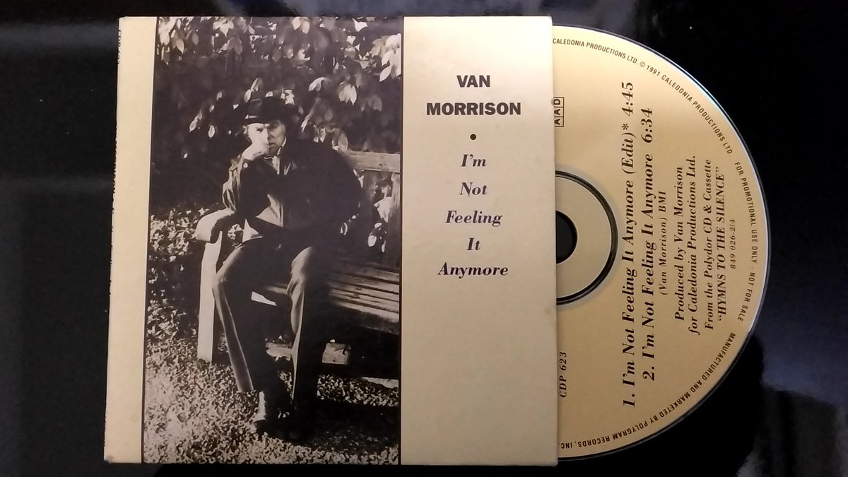 今日の1枚 ヴァンモリソン。 2曲入り。 音楽をサブスクでなく無料