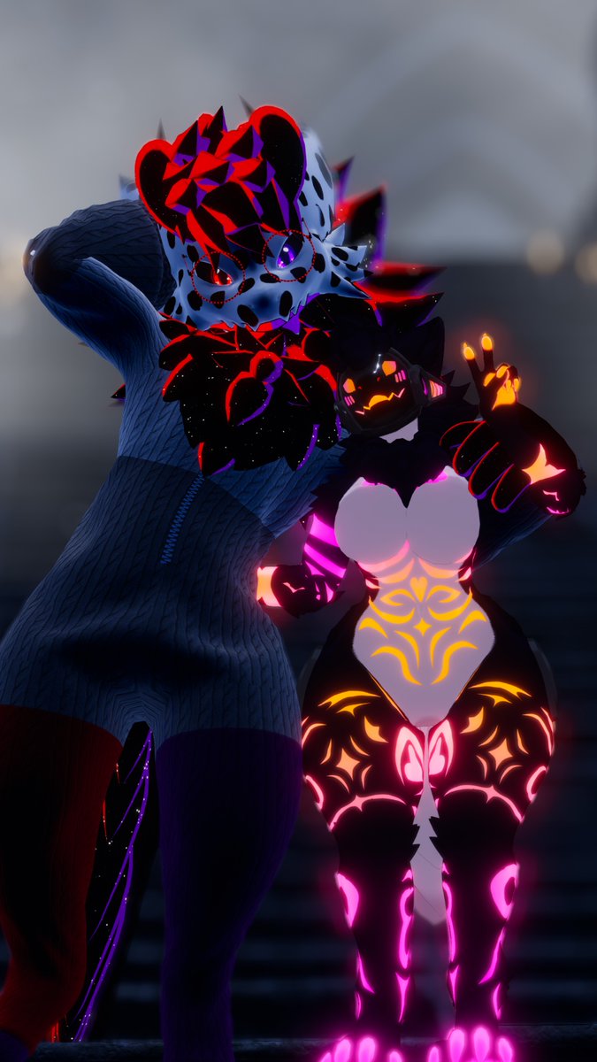 Hanging out with this goober 
#wickerwednesday
Ft. <a href="/SoulFangRawr/">Wickerbeast Chew Toy~</a> <-(Nsfw warning)