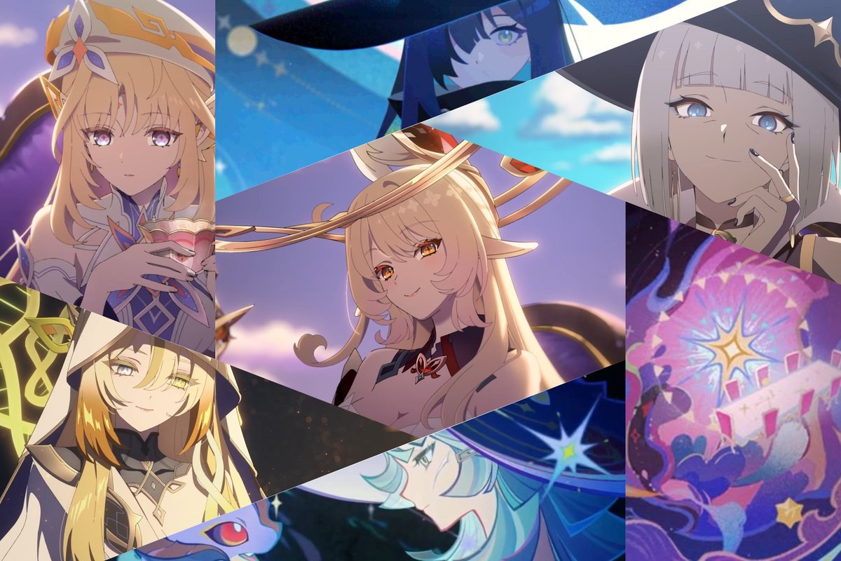 ˚ · . ·  Agora que a gente tem 6/7 das Bruxas reveladas, QUEM é a Hexenzirkel favorita de vocês??

( eu gosto da klee )