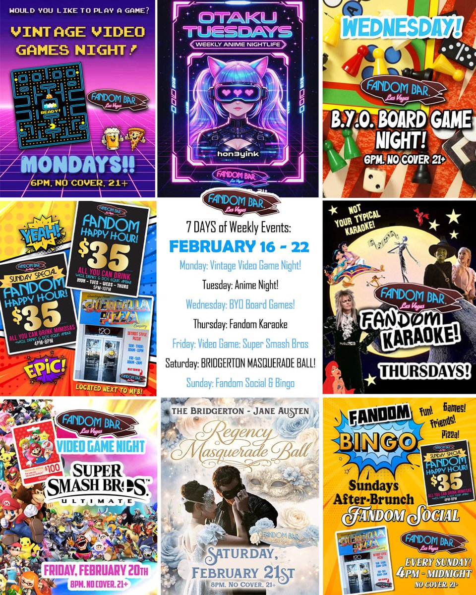 FANDOM BAR - Las Vegas tweet media