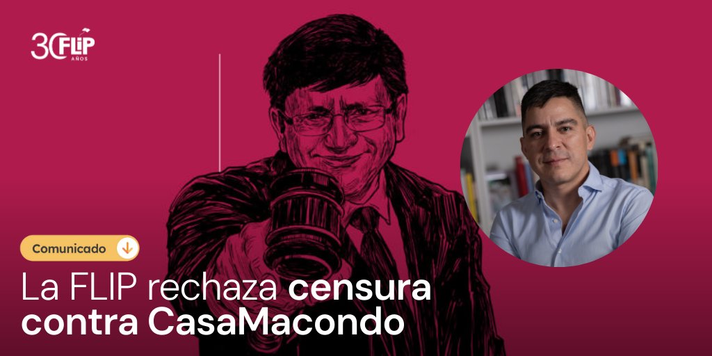 #ComunicadoFLIP | Rechazamos el fallo del Juzgado Primero Penal del Circuito con Funciones de Conocimiento de #Neiva, que ordena a <a href="/Casa_Macondo/">CasaMacondo</a> retirar la investigación “El hijo negado de Ibáñez”, así como abstenerse de realizar nuevas publicaciones sobre los mismos hechos.🧵: