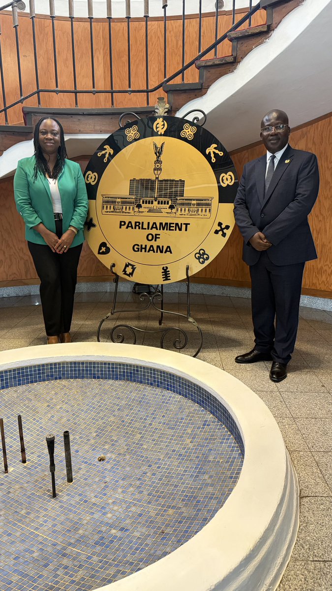 EY_Danquah's tweet photo. We paid a courtesy call on the Speaker of Parliament of Ghana, Rt. Hon. Alban Sumana Kingsford Bagbin, to brief him on the full operationalisation of the Ghana National Research Fund (Act 1056, 2020).

He warmly received us and pledged to participate in the Official Launch on 4 June 2026 in support of H.E. the President.

We commend H.E. the President for the steady progress in bringing the Fund into full operation.

A strong step toward sustainable national research financing.

#GNRF #ResearchForImpact #Ghana #Innovation