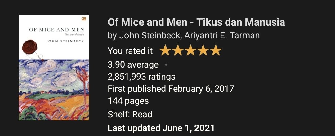 Huft kangen buku ini, mau re-read tapi gak gw bawa T____T