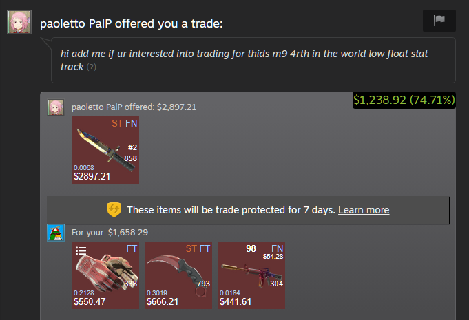 Spanky - Buying CS2 Skins๐ฐ tweet media