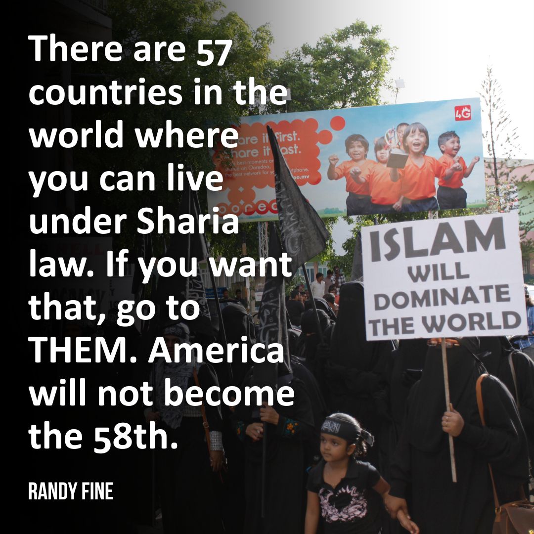 Sharia Law has NO PLACE in the United States of America!

Take Action: bit.ly/3M9O1ke
