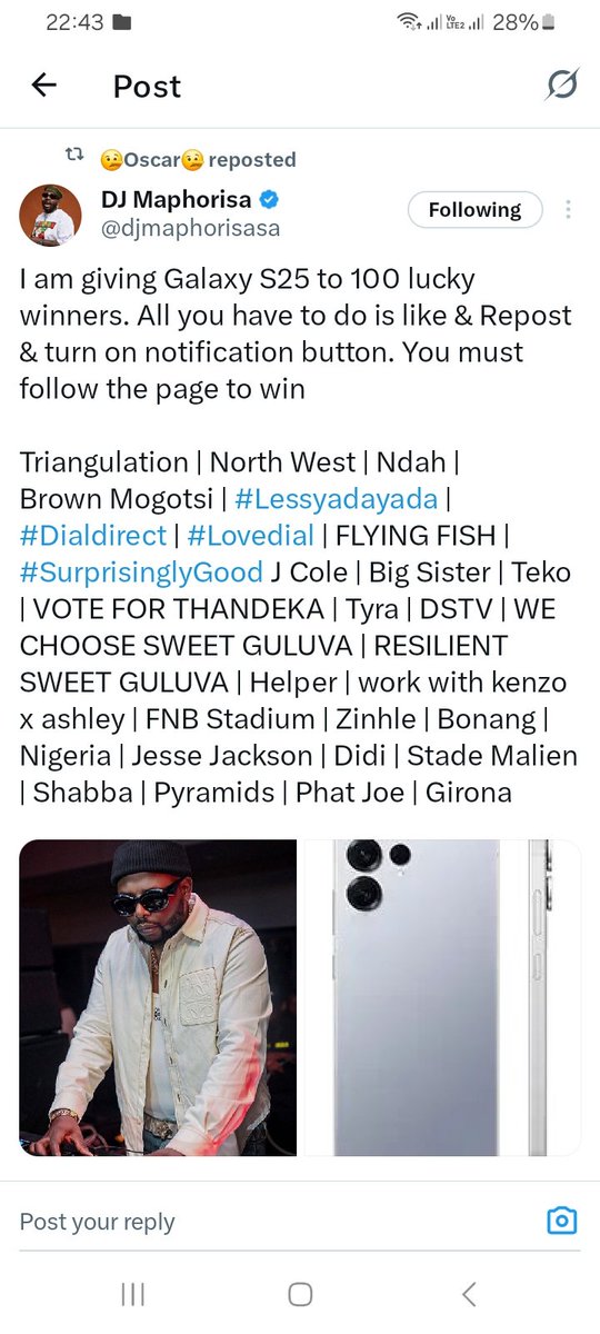 Duncan91081's tweet photo. @djmaphorisasa https://t.co/RH8dg99QmP