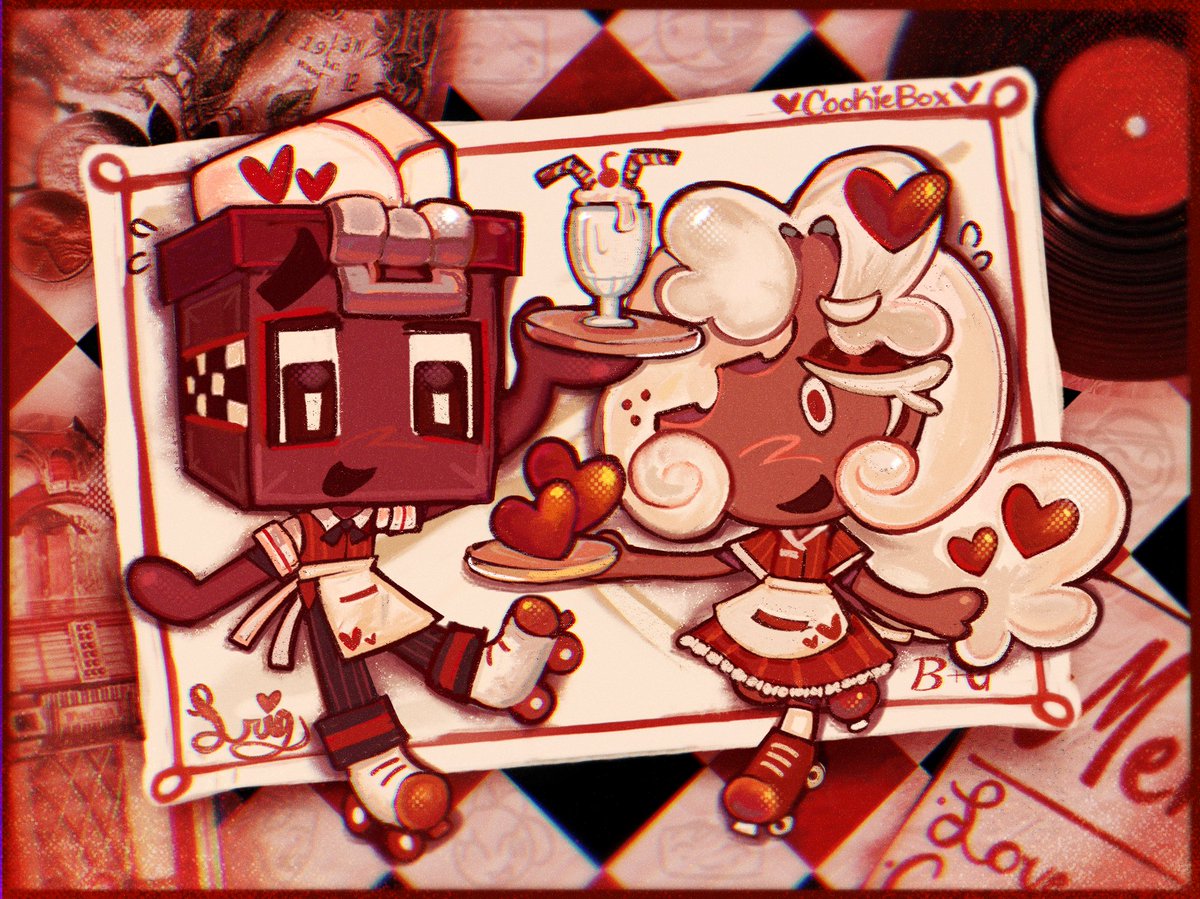 Lrigreddahc's tweet photo. ❤️ Love Diner ❤️ #cookiebox #dwcookiebox https://t.co/C3HXYwxDkw
