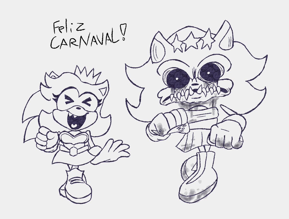 Drawing everyday to get Red in Fractured Genesis!  

Day 14…feliz carnaval !🇧🇷

 #liljimbobswrath #fracturedgenesis