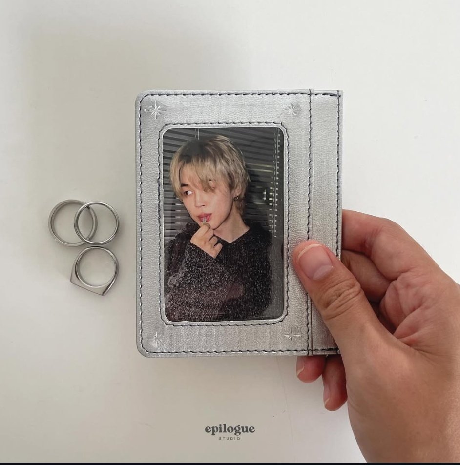 jimin_lil_devil's tweet photo. This is so pretty 😭.. Jimin card wallet inspired by face album https://t.co/03oLVAf6bn