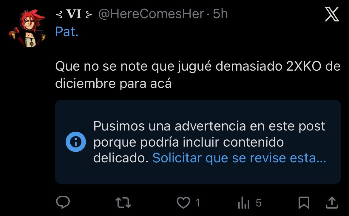 Pat.⠀ 

Ojo, no hablen de fighting games