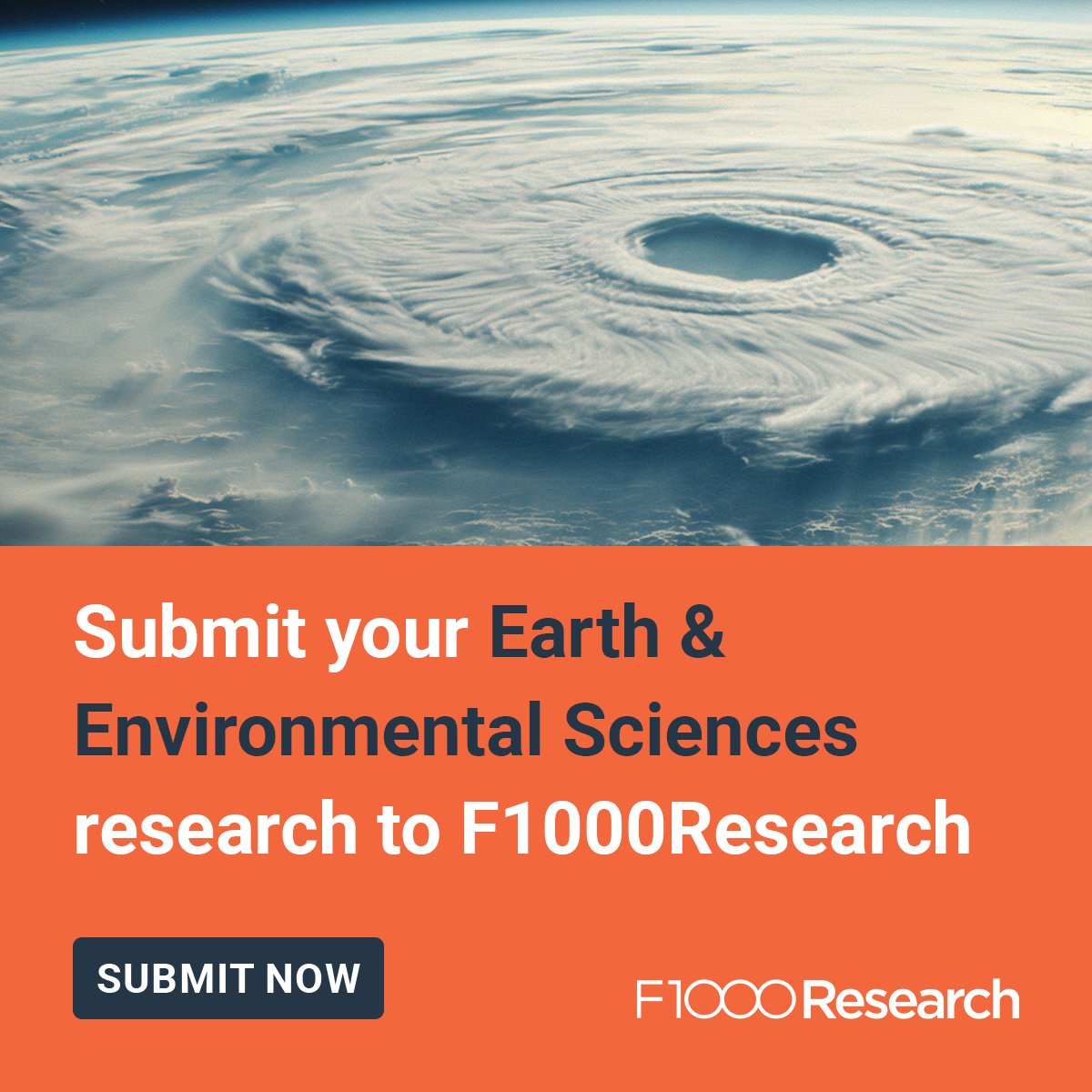 F1000Research's tweet image. Call for papers 🚨 

Submit your research in Earth and Environmental Sciences to F1000Research for open and transparent publication.

🔗 spr.ly/6012hyWR0

#CallForPapers #EnvironmentalScience