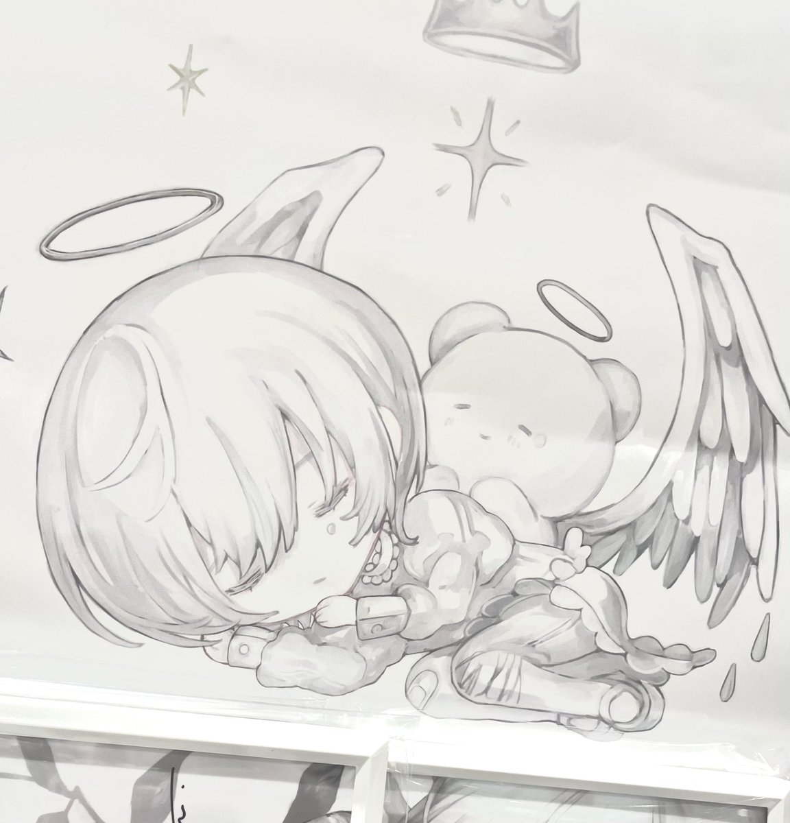 おはようございます☀
本日も国分寺マルイよろしくお願いします🪽
20:30まで会場中💭
ねむねむポスターが目印です🫧
午後にグッズの在庫を補充しにゆきます❄️
原画は制作し次第、明日以降に追加しにゆきます❕