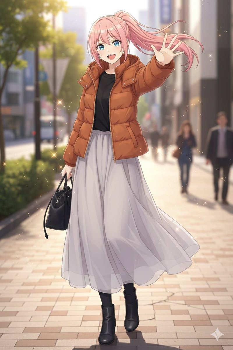 おはよ〜💕
無事に起きられたよぉ〜ちょっと眠いけどね😅　　でも風が強いの！
セットが乱れちゃう😤でも変わらないね…
今日も皆さんが楽しい1日になりますように❣️今日もよろしくお願いしま〜す💕🤗遊びなら嬉しいんだけど仕事の
延長だからなぁ〜でも楽しく元気に
行ってきま〜す💕🤗　　渚