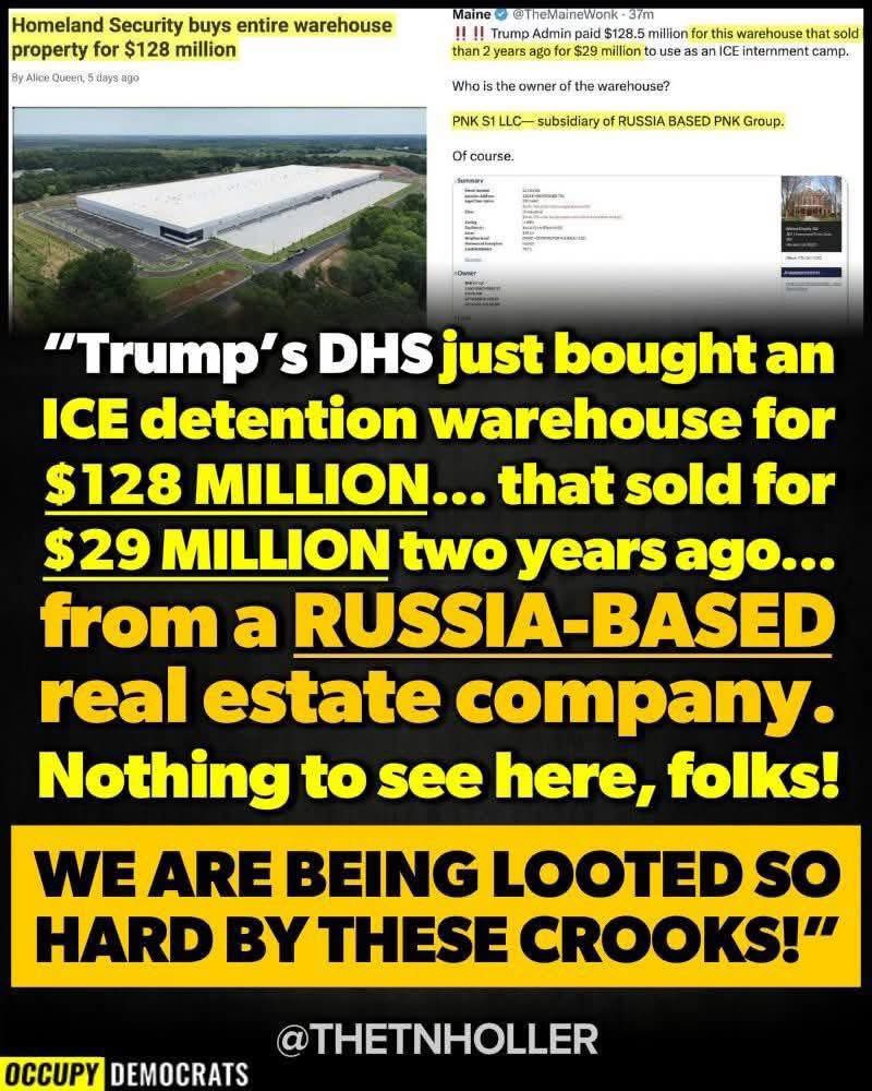 If the federal government paid $128M for a facility that reportedly sold for $29M just two years earlier, taxpayers deserve real answers, not silence.
Who approved it? What was the appraisal? Who profited?
Accountability isn’t partisan. It’s basic governance.