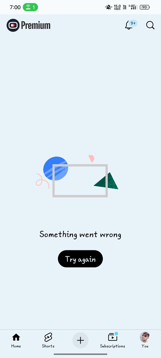 rahulyadav_up46's tweet photo. Still not resolved from last 20 minutes @YouTube @YouTubeIndia 
Aaj Nokri jayegi 
#youtube #youtubecrash #YouTubeDOWN #youtubenotworking https://t.co/QYaK8NNoKL