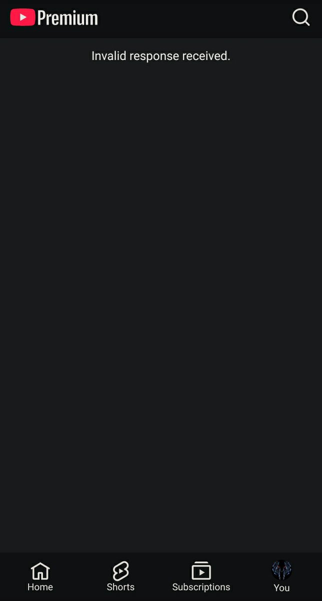 #YouTubeDOWN #youtube 
<a href="/YouTube/">YouTube</a> 
Nothing is loading.
