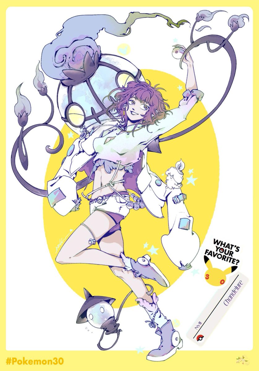 ✨My ultimate favorite pokemon ✨

Chúc mừng năm mới 🎉
#Pokemon30 #ポケモン30周年 #Chandelure
