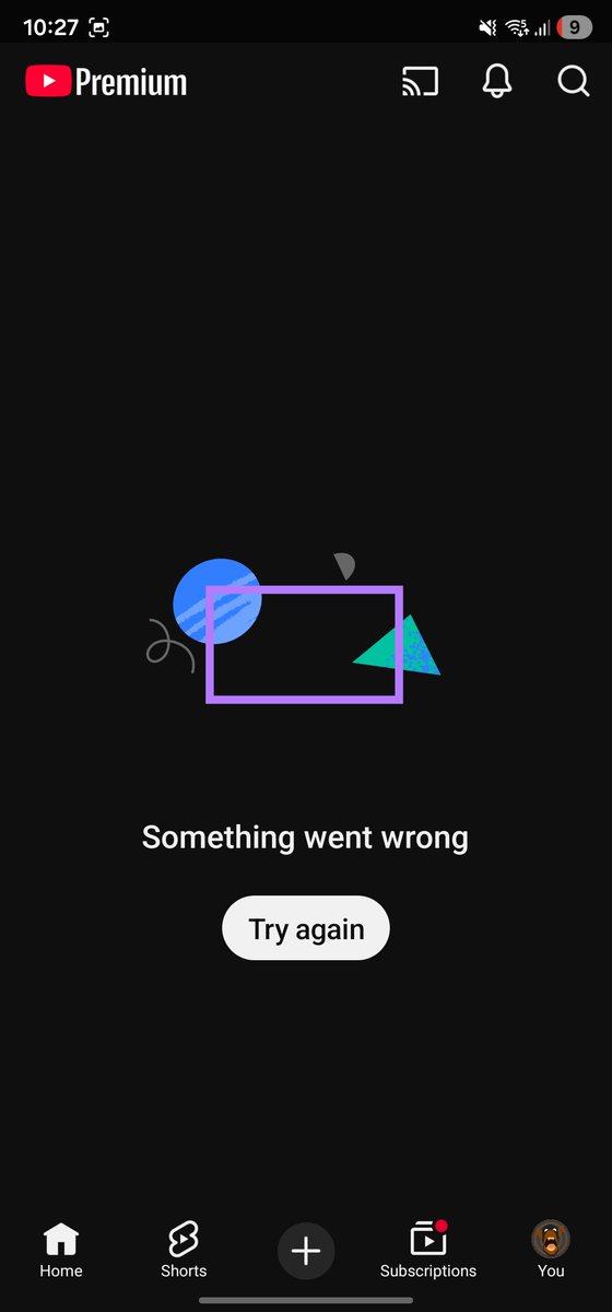 ILuifer's tweet photo. Got mine youtube down :(): 
#YouTubeDOWN https://t.co/TWcCgVt5bN
