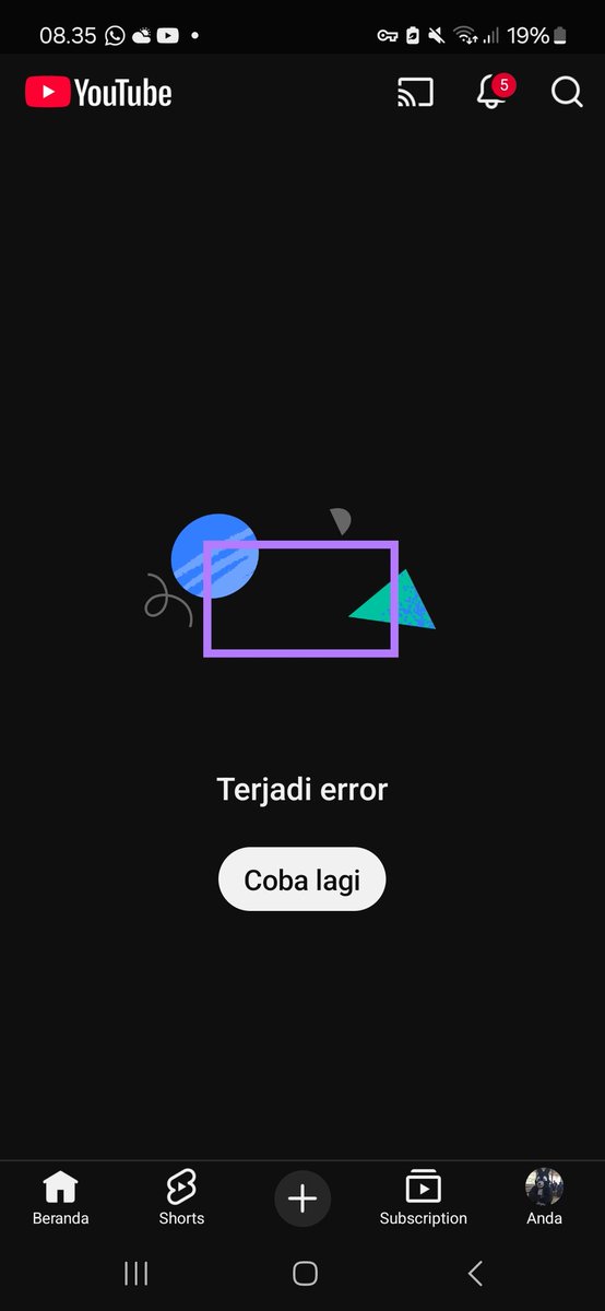 Farijblackwolf's tweet photo. Then x now youtube 😭
#youtubedown #youtubeerror #youtube https://t.co/tZjF2sfQ8V