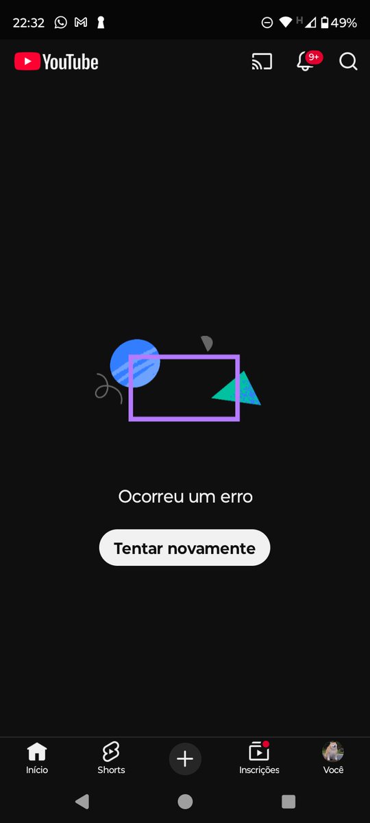 Ljesusccp's tweet photo. me fala @YouTubeBrasil @YouTube me fala que erro é esse bando de filhos da puta https://t.co/6JQbYZZE9Z
