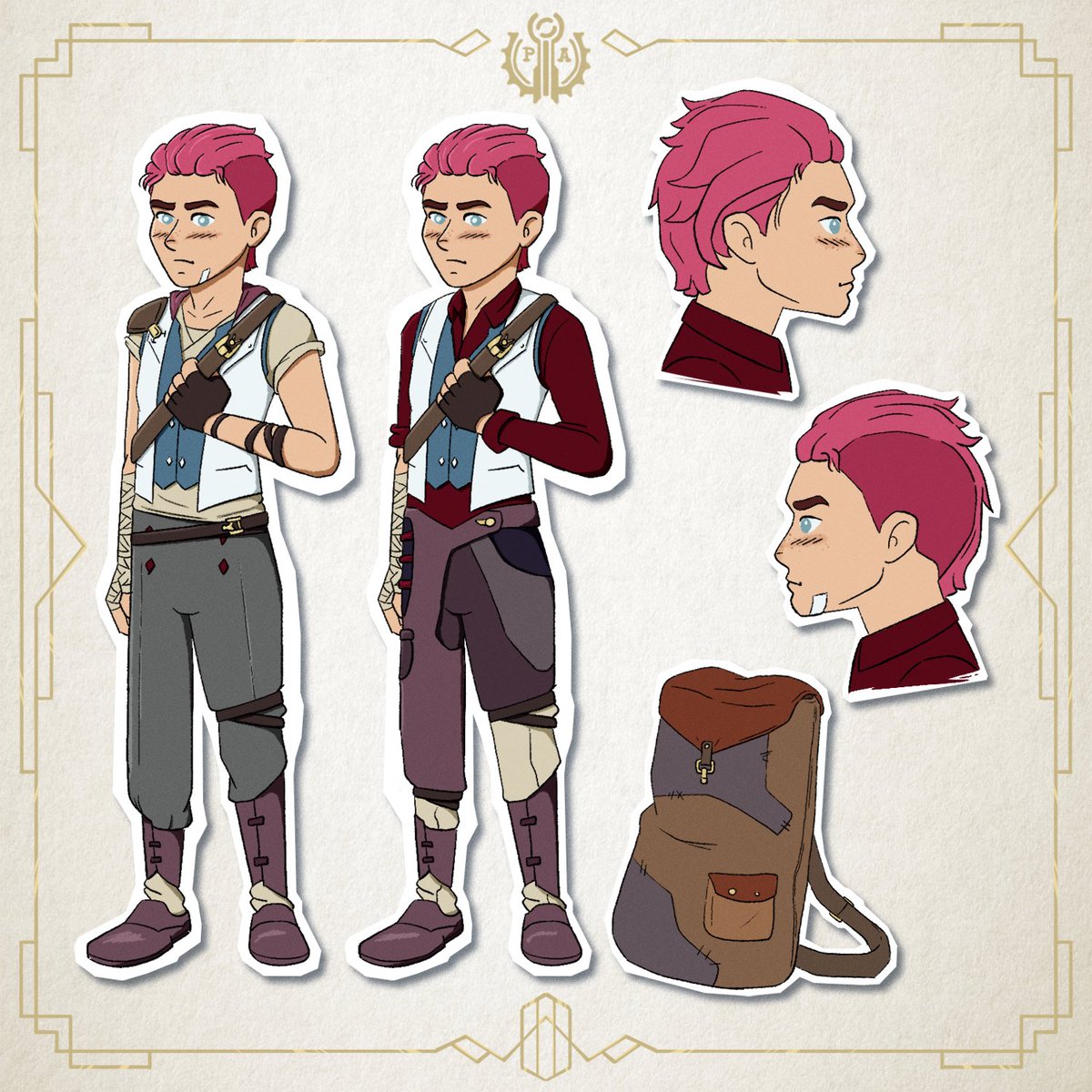 DianaVMosquera's tweet photo. I got this AU stuck in my mind where Vi manages to get into Piltover's Academy (which, in my mind, goes from elementary school all the way to university) where she meets a certain someone… 🧁 

#arcane #viarcane #arcanefanart #caitvi #vi https://t.co/Vw2AUJrz0k