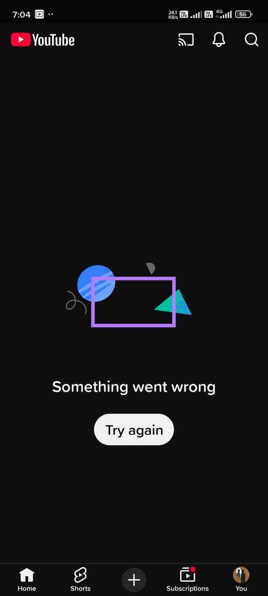 simrankapooor's tweet photo. me: trying to do my fucking job  

youtube servers rn:
#YouTubeDOWN https://t.co/boUAjVHlGK