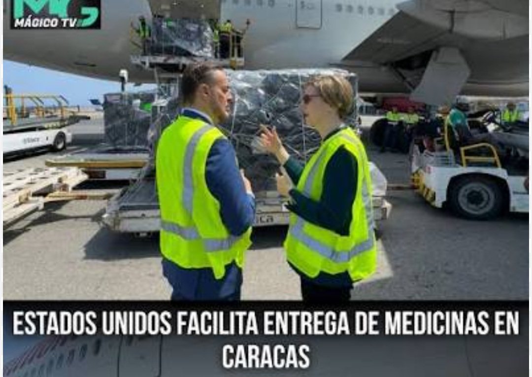 Escándalo. La Embajada de USA investiga el envío madrugador a Cuba en el avión presidencial de Delcy Rodriguez de parte de las 6 toneladas de medicinas enviadas por Estados Unidos para dotar a los hospitales venezolanos. Sería un robo descarado.
