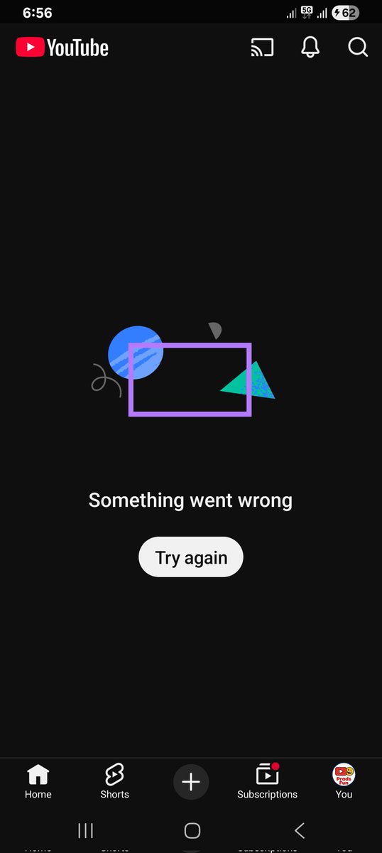 PRADEEP_JNV's tweet photo. I think youtube is not updated so trying.  To update from play store😀 #YouTubeDOWN https://t.co/KTAkdvbccz