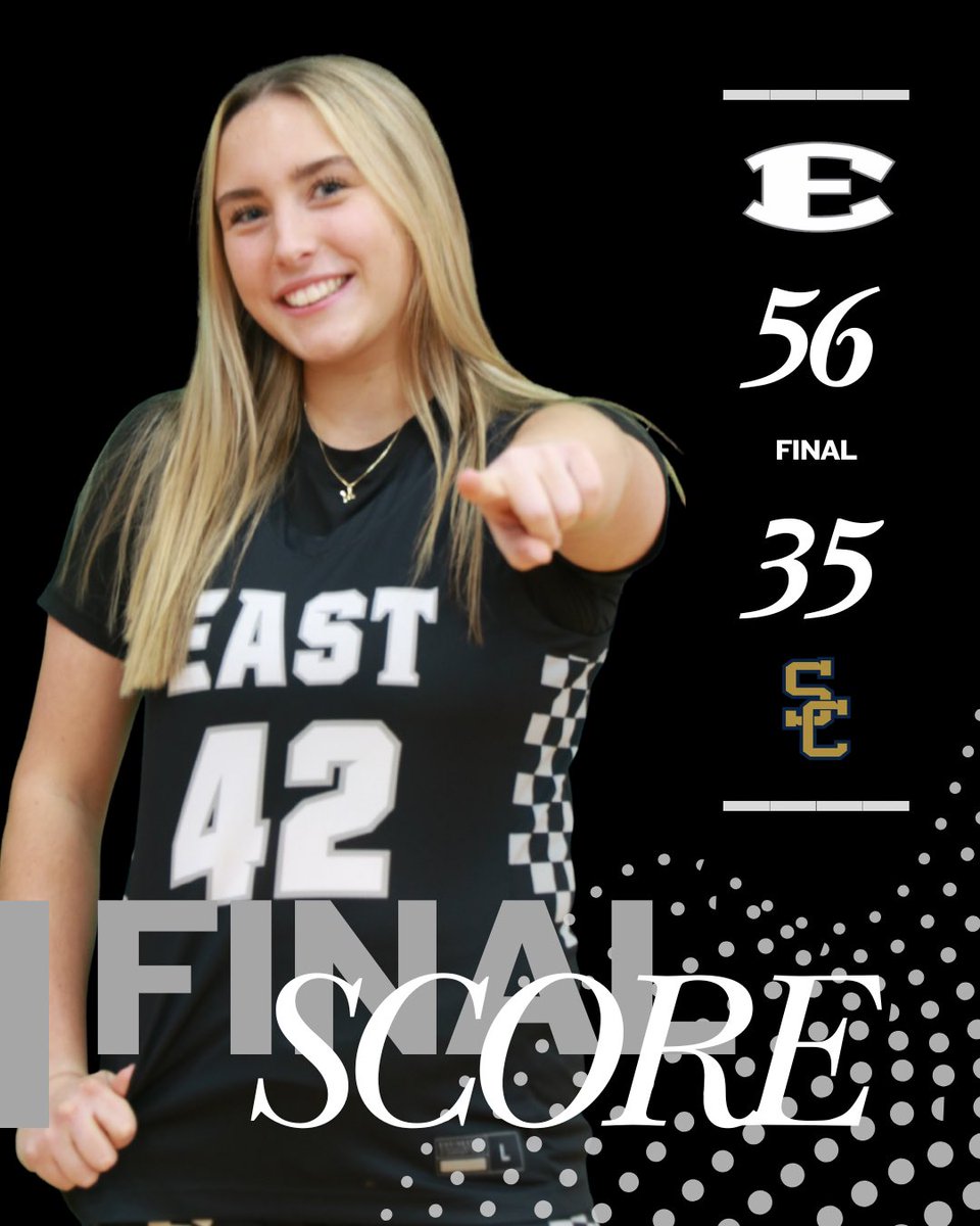 BeEast_GirlsBB's tweet photo. Final from Stoney Creek:

South Lyon East: 56 
Stoney Creek: 35

The Lady Cougs move to 19-0 and return to the court on Friday when they travel to face Mercy! 

#BeEAST https://t.co/kyfLNwUYLi