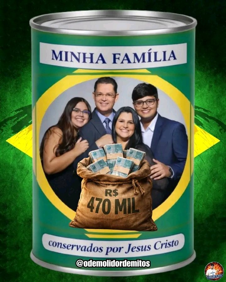 A lata do Sóstenes -470 mil no armário - Cavalcante 🥳