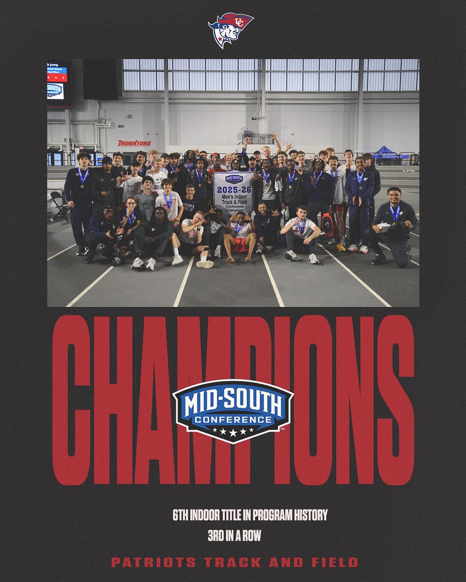 UC Patriots Track&Field/XC tweet media