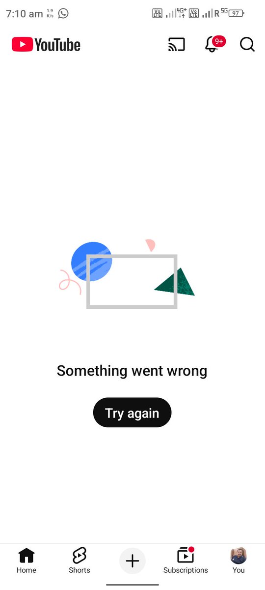 #YouTube
What happened?