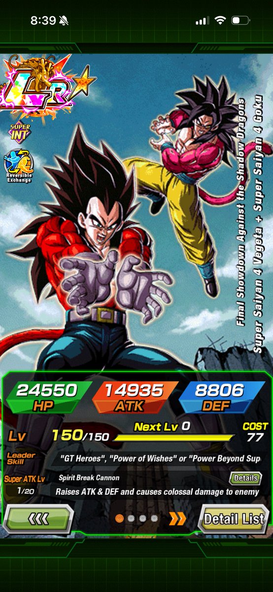 ChocyMilkMan's tweet photo. #RivalsUnitelnDokkan
I do not have this card https://t.co/pYnqX7kGcT