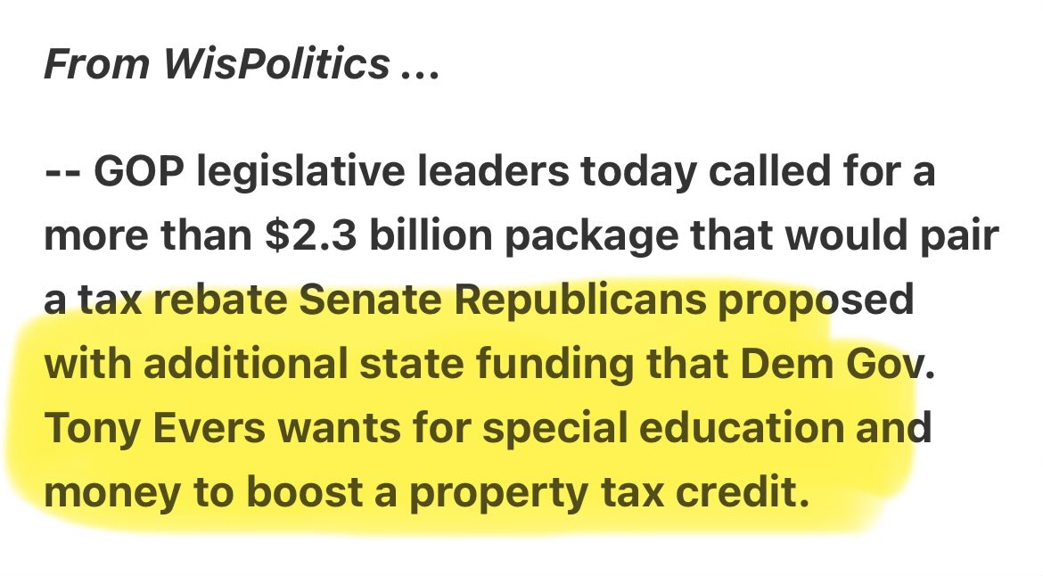 Senator Julian Bradley tweet media