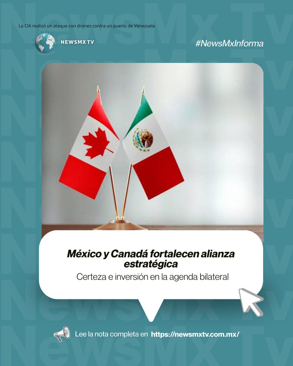 #NewsMxTv || México y Canadá fortalecen alianza estratégica

La senadora Ruth González Silva participó en la visita oficial de la Cámara de Comercio de Canadá al Senado de la República, donde destacó que la relación entre México y Canadá ha evolucionado de ser complementaria a