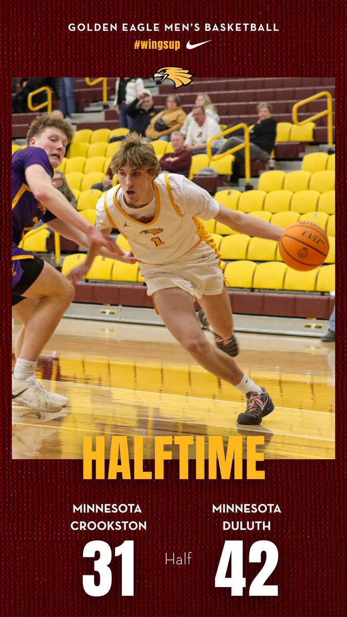GoldenEaglesMBB's tweet photo. Score at half https://t.co/UxfEsGr3jZ