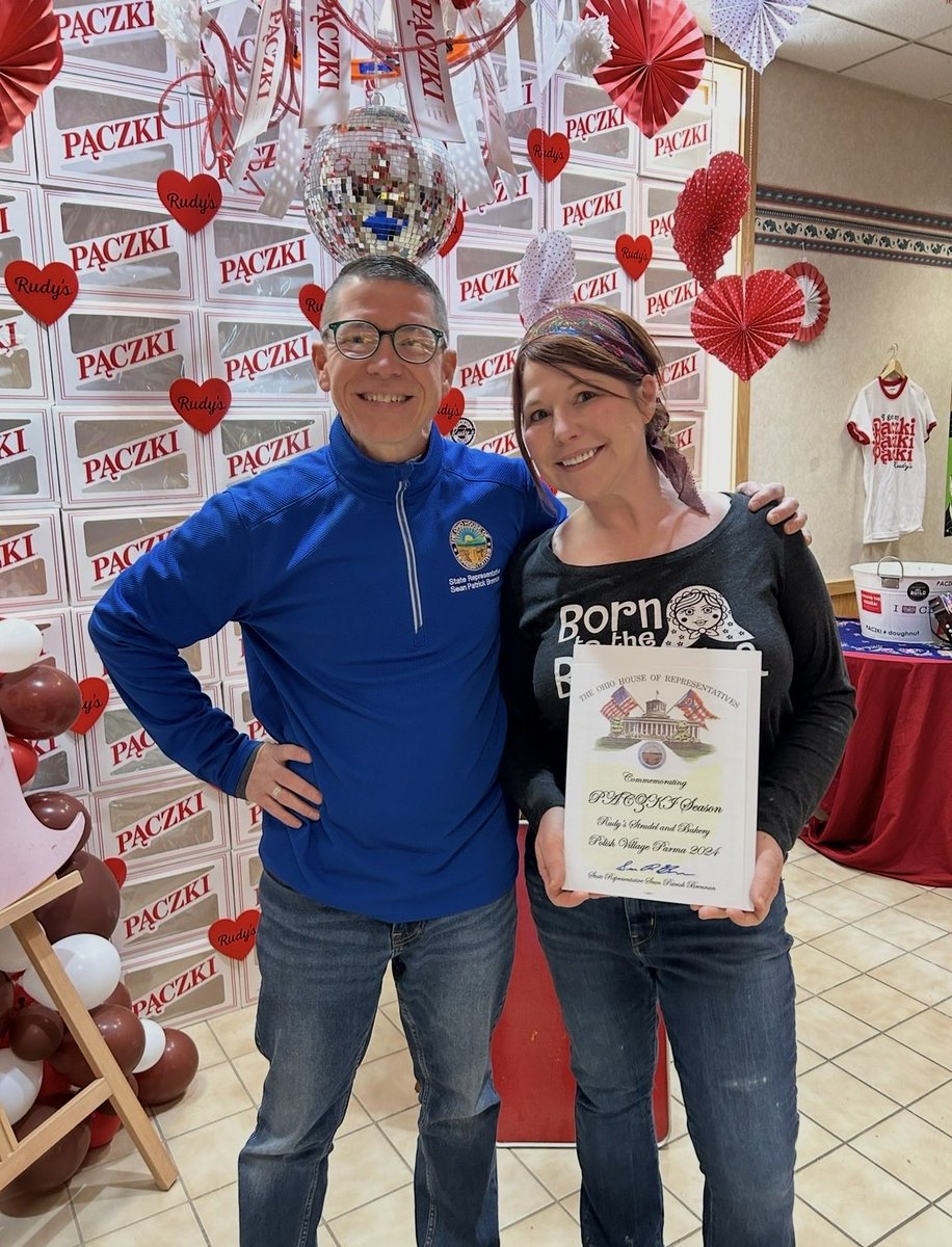 Happy Paczki Day Parma! I am hard at work at the Statehouse today, but my heart is back home!
#paczkiday
#fattuesday