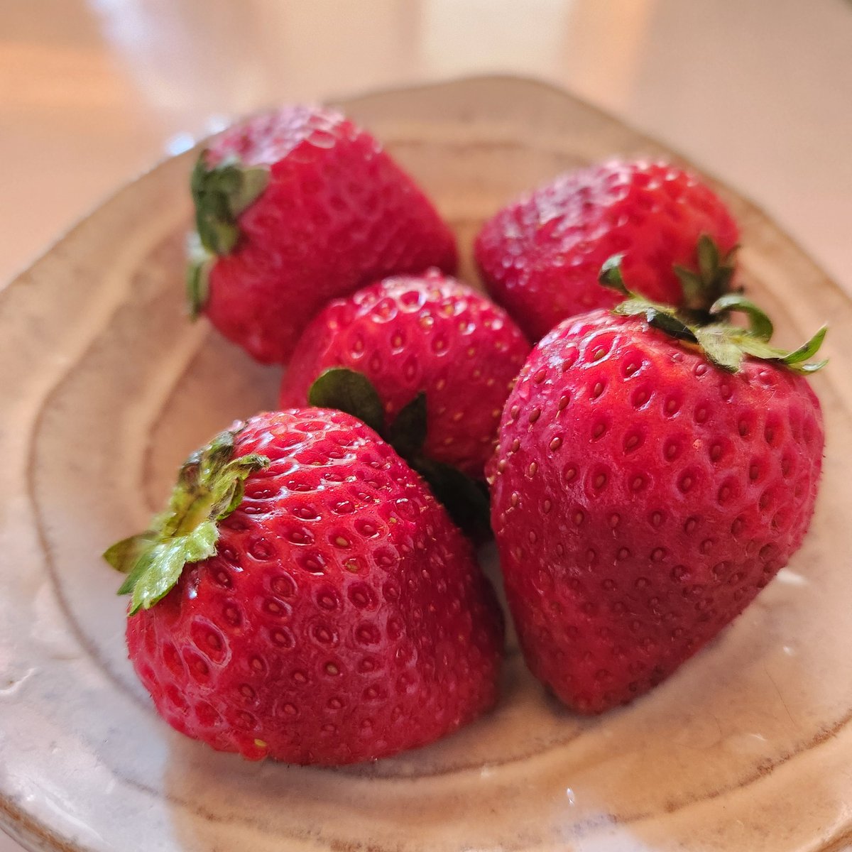 栃木県の新品種、とちあいか様です。
いただきます✨😃✨