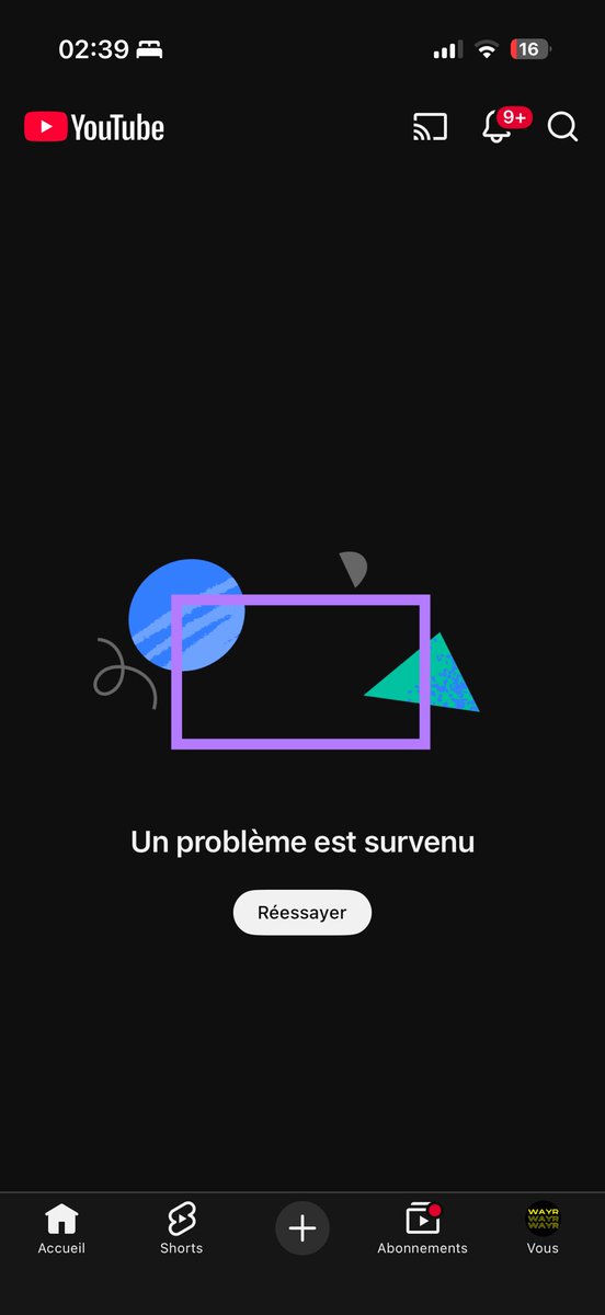 M0ohaY's tweet photo. Jme rapelle mm pas la dernier fois que Youtube a buger comme ça https://t.co/OPCDjjQpfU