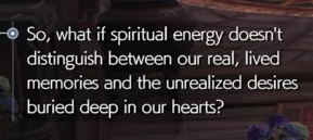 <a href="/ThunderGodDevo/">⚡ThunderGodDiryn⚡</a> Are you talking about this Cosmo Canyon NPC who differentiates between what came before and the wish for a new outcome.

If the desire to make something new stems from events that have already happened then guess what, it's a sequel.