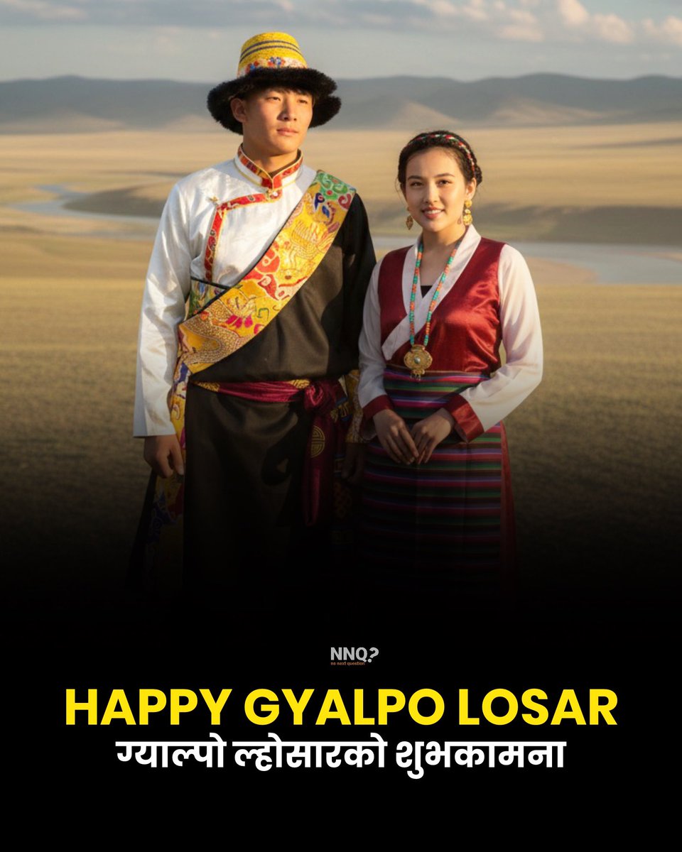 NoNext_Question's tweet image. Lhosar Tashi Delek ! Happy Gyalpo Lhosar to everyone. सबैलाई ग्याल्पो ल्होसारको शुभकामना।❤️

May the new year bring peace and good fortune. 🙏

#gyalpolhosar #festival #sherpa #nepal #nonextquestion
