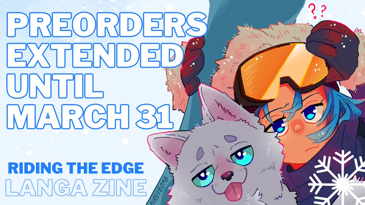 Riding the Edge: Langa Zine | PREORDERS CLOSED tweet media