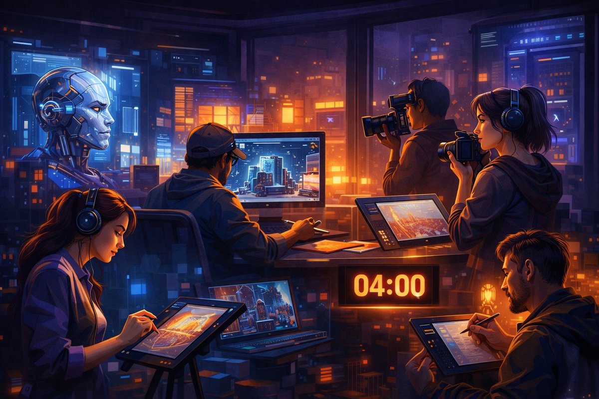 CFTFBroadcast's tweet image. Running a 24hr series on something I'm actively building:
A repeatable AI-assisted creative process that holds up under real work pressure. Not theory. Stuff working professionals are actually using right now. Drop in every 4hrs.
#CreativeAI #CreativeWorkflow #artist #designer