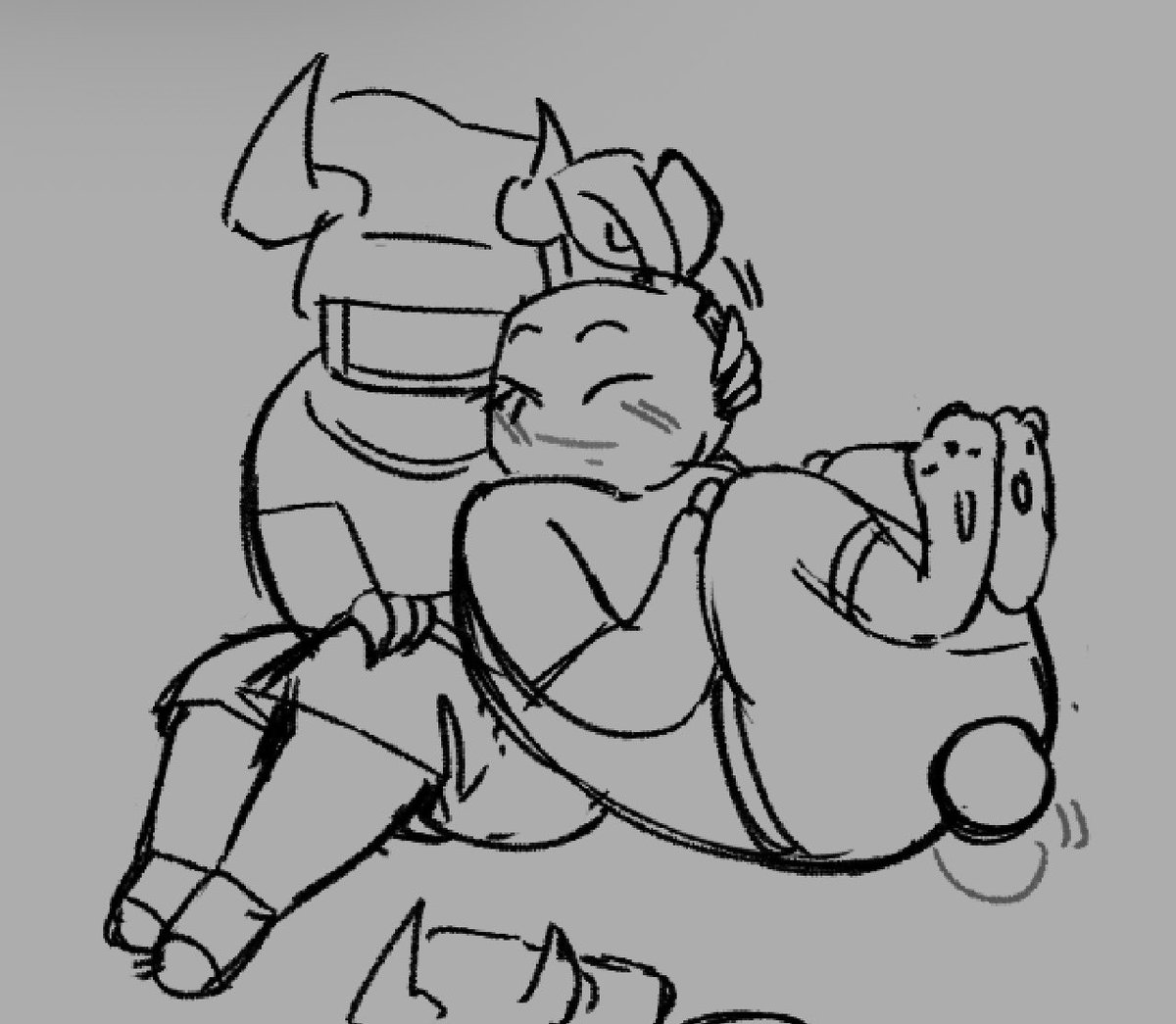 if i could animate i would animate matador petting him