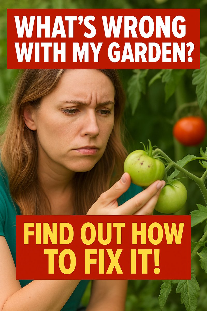 This 34-page guide shows you how to identify pests, diseases, and stress - and save your plants fast.

gardenproblemsolver-v3y.plannerpack.co

#GardenRescue #VegetableGarden #OrganicGardening #GardeningTips #GardenHacks #GrowYourOwnFood