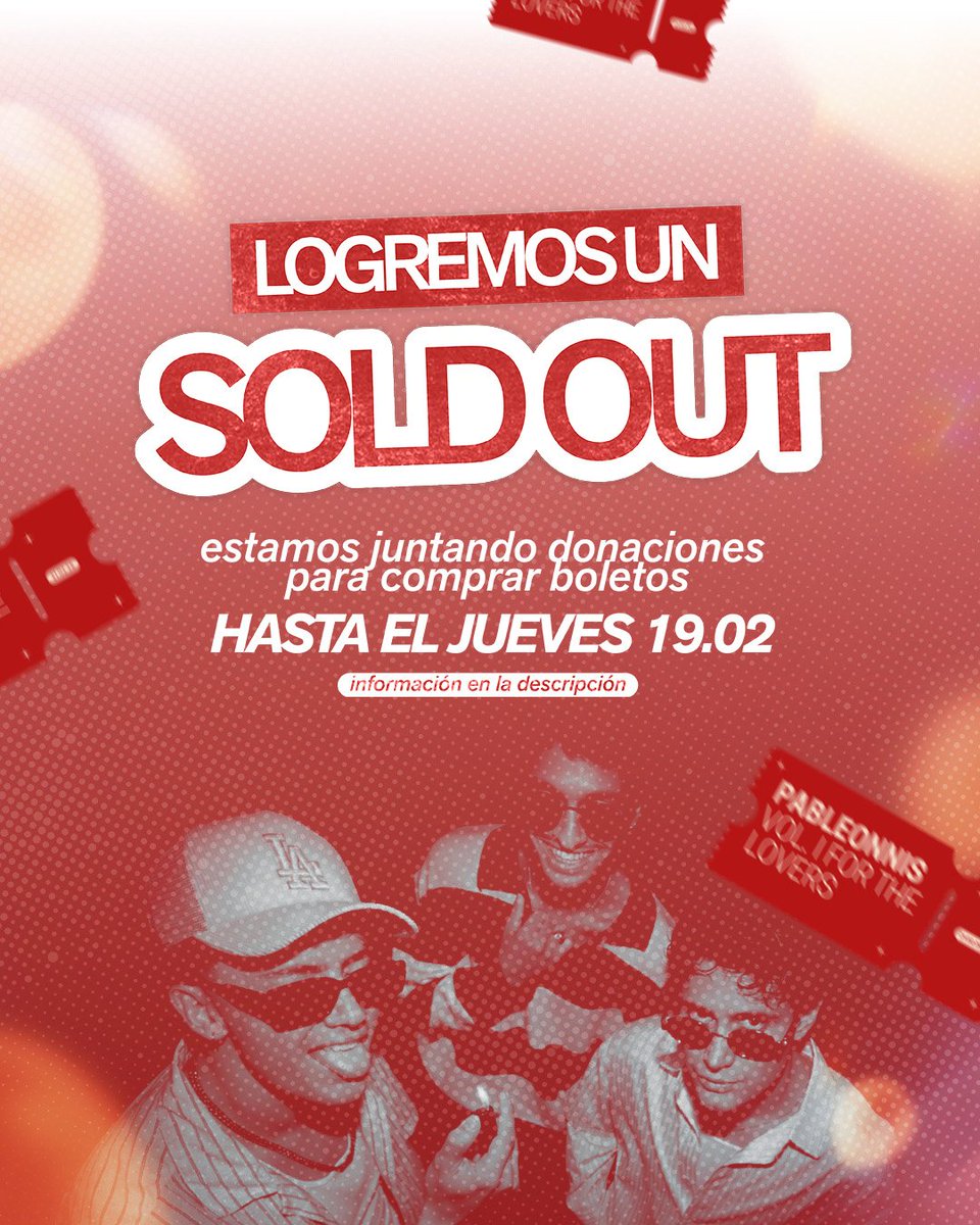 PableonnisFBOFC's tweet photo. 🚨 PROYECTO PABLEONNIS 🚨

Estamos juntando donaciones para comprar entradas para el 🎤 primer show 🎼

🎟️ Las entradas compradas se regalarán vía sorteos y dinámicas
🌎 Participás desde cualquier lugar del mundo

Sumate 🫶🏻
Cada aporte suma, cada fan cuenta
RT y like = apoyo 💖 https://t.co/OeZU23cx9E