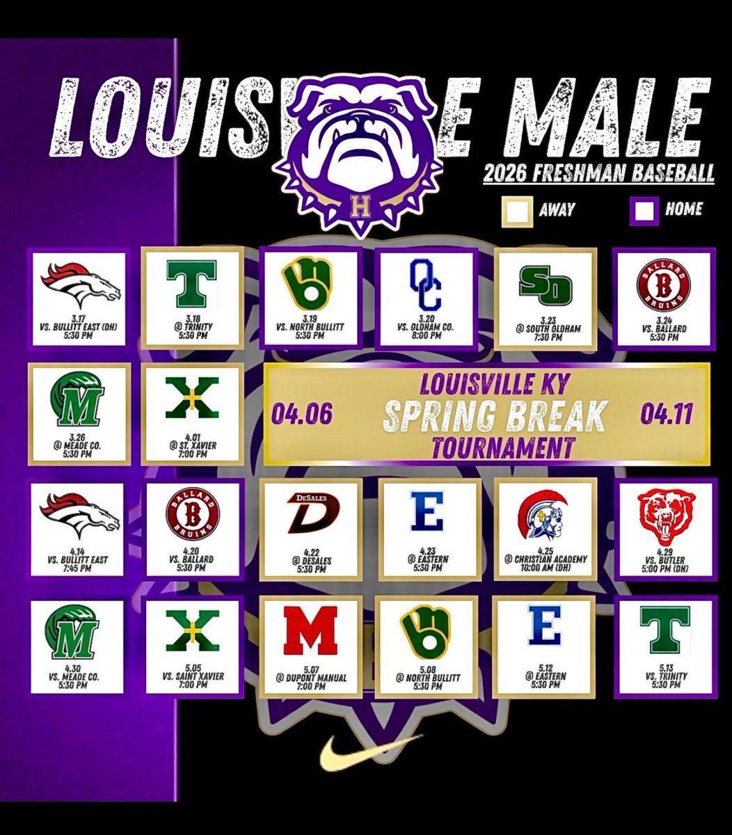 Louisville Male Baseball tweet media