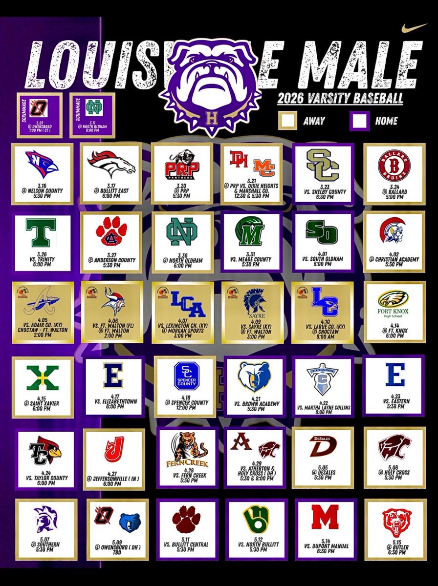 Louisville Male Baseball tweet media