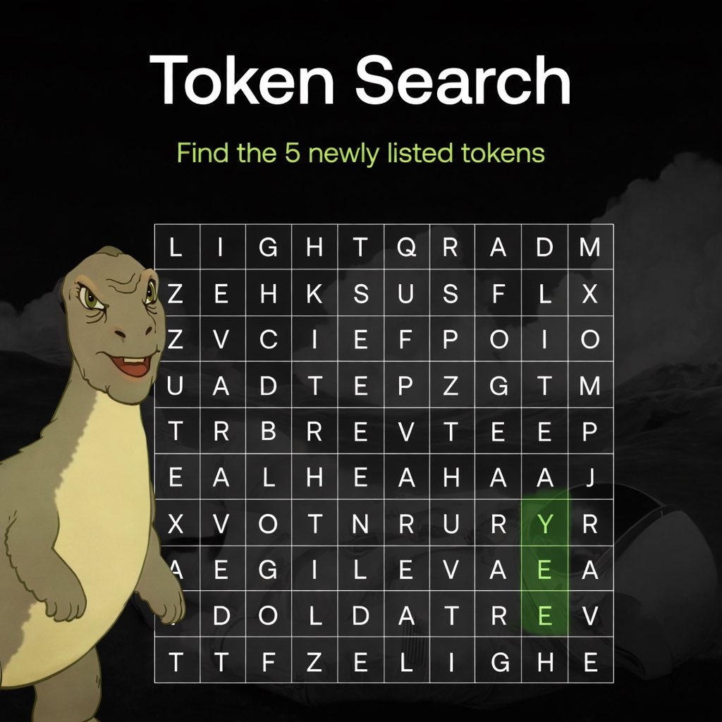 <a href="/okx/">OKX</a> I like the Dinosaur 🦖 $YEE on the crossword puzzle 👀 <a href="/YeeErc20/">YeeToken 🦖</a> <a href="/okx/">OKX</a>