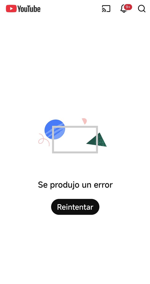 #Youtube: Desde las 22 hs la red social  de vídeos <a href="/Google/">Google</a> está sin servicios en distintas regiones de Latinoamérica.